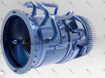 CATIA喷气式发动机3D数模